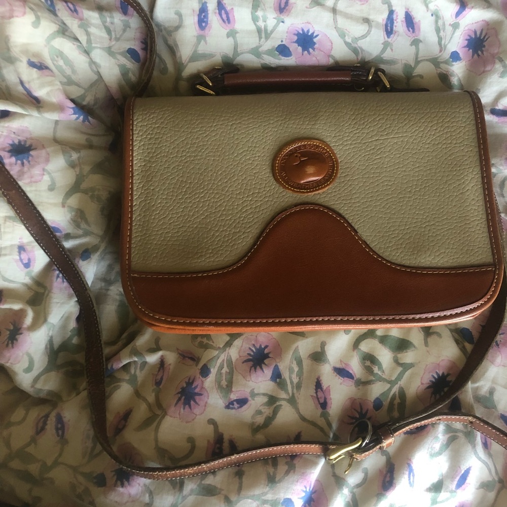Dooney and Bourke all leather shoulder bag